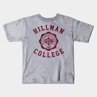 Hillman College Crest Kids T-Shirt